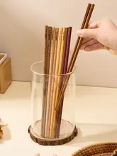 高級防菌仕様の木製箸【中華風・チキンウィングウッド・ブラック】（セットアップ対応）