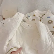 男の子用 厚手コットンジャケット【保温・秋冬用・アウター】