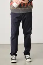 アメリカンスタイル チノパンツ メンズ【復古デザイン・カジュアル・純綿・ルーズフィット】