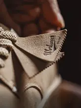 男性用 ビンテージスタイルのカジュアルシューズ【ローカット・厚底デザイン・デザートデビシューズ】