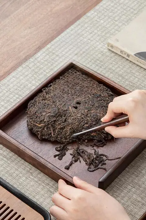胡桃木製 分茶盤【商品用・シンプルデザイン・家庭用】