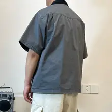 日本のレトロなデトロイト作業服 シャツ