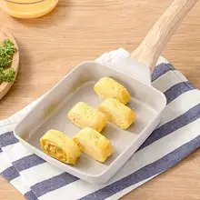 日本式四角玉子焼きフライパン【テフロン加工・厚手・小型・卵焼き専用】