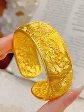 幅広い牡丹フラワーデザインのバングル【ヴィンテージスタイル・新中式結婚用ジュエリー】