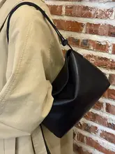 トートバッグ レディース ソフトレザー シンプル 2WAY ショルダー クロスバッグ 腋下バッグ 通勤 オフィスカジュアル 上品 韓流