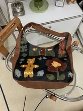 トートバッグ   レディース キャンバス 大容量 肩掛け かわいい オリジナルデザイン