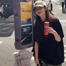 極上の柔らかさコットンTシャツ【夏用・ユニセックス・クルーネック・ルーズフィット】（セットアップ対応）