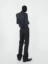 シンプルなデザインの長袖シャツ【メンズ用・カラー展開・ビジネスにも対応】