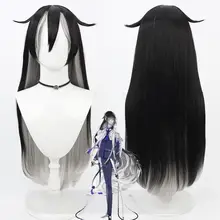 刀剣乱舞 コスプレ用ウィッグ【黒色・内外色異なるデザイン】