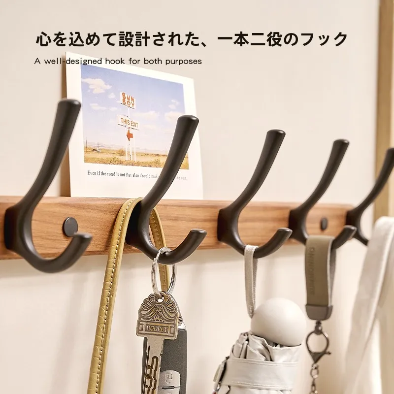 壁に付けられる家具 3連ハンガーをどう選ぶ？実際の暮らしで役立つ選び方と使い方を解説