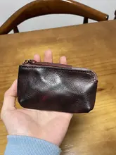 本革スモール 収納バッグ 多機能キーバッグ