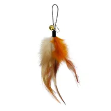 猫じゃらし用替え羽根【多羽毛・鈴付き・猫玩具用】