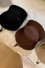 レトロアメリカンスタイルのウエスタンハット【春夏用・アウトドア・日除け・防寒】