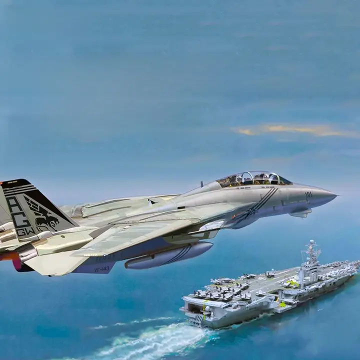 1/72 F14B 雄猫戦闘機【VF143 Pukin Dogs・モデルキット】