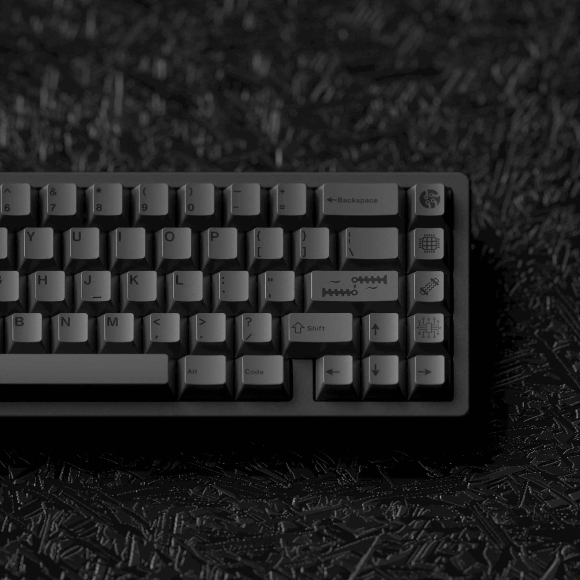キーキャップ 暗物质键帽 黒色 PBT 熱昇華 高さ68 980 75 87とは？