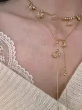 煌めく鈴蘭の花デザイン【高級感あるロックチェーン・美しいアクセサリー】