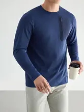 長袖Tシャツ メンズ 速乾 通気性 ストレッチ 軽量 防シワ加工 スポーツ アウトドア 「MOMENG」