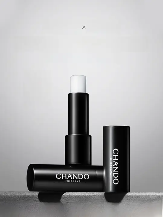 CHANDO 保湿効果の高いマット仕上げメンズリップクリーム【秋冬用・さらっとした使用感・乾燥防止】
