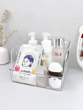 卓上用アクリル収納ボックス【透明・化粧品・本収納対応】
