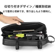 バイク用ハードシェル三角バッグ【取り付け簡単・ツーリング用・ライダー装備】