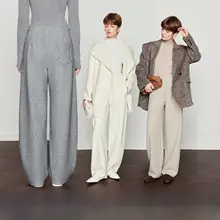 バナナパンツ【グレー・冬用・女性用】