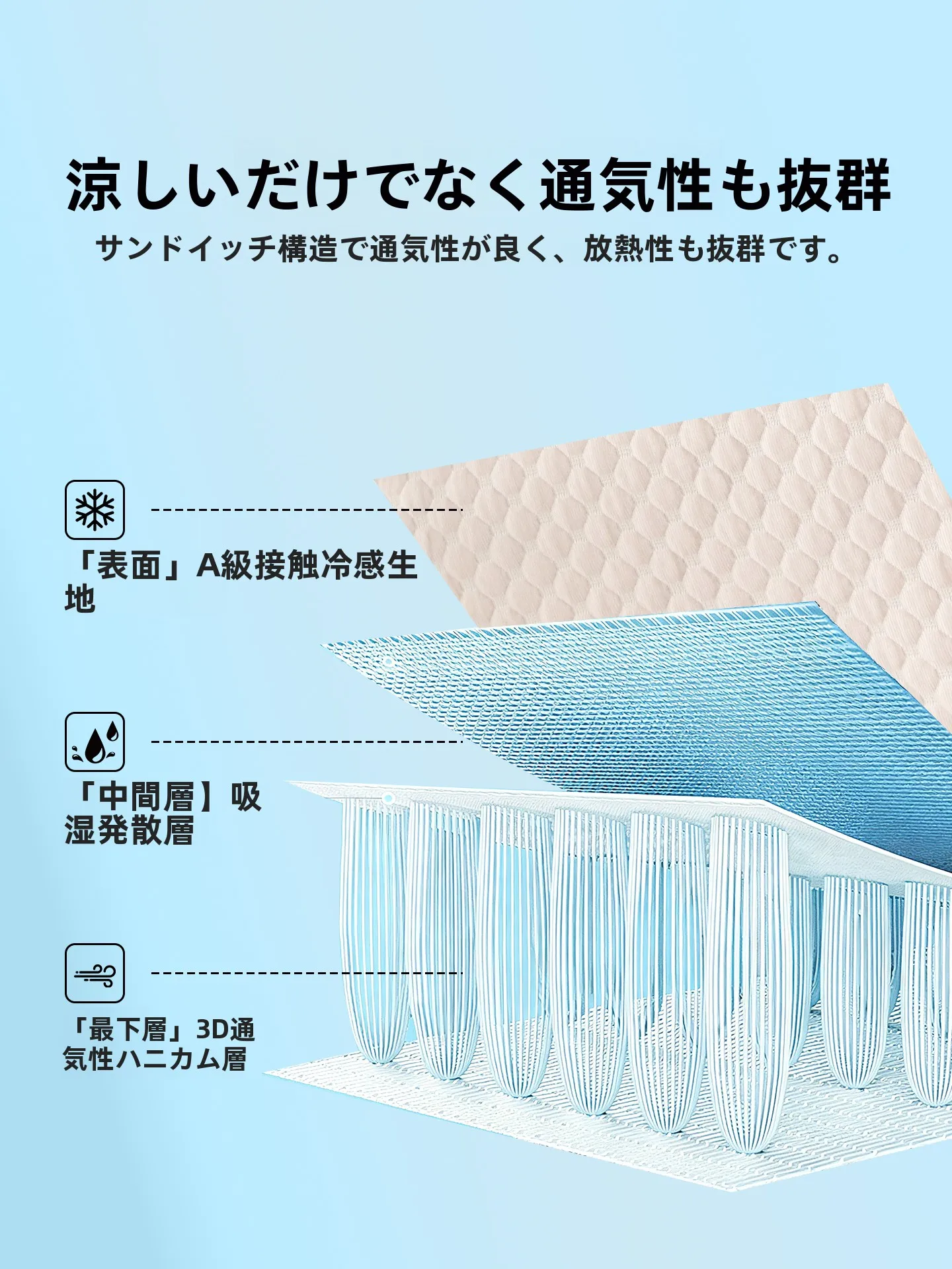涼感アイスシルク枕カバー：ひんやり感と抗菌機能が夏の快適さを実現