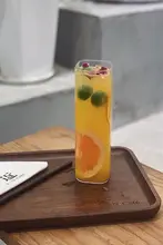 シンプルなデザインのガラスカップ【カフェスタイル・高温対応】