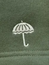 快適な薄手デザイン！刺繍入り無地ショートパンツ【フィット】