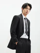 通勤用反射素材 メンズスーツジャケット【春季新作・ファッションデザイン】