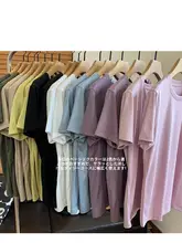 涼感速乾Tシャツ【レーヨン混・シンプルデザイン・Vネック・短袖】