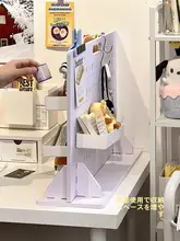 デスクスタンド式ディスプレイボード【穴あけ不要・卓上収納・小型】