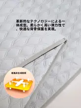 折りたたみ マットレス 敷き布団 シングル 家庭用 畳 和室 一人暮らし 学生 「LOVO」