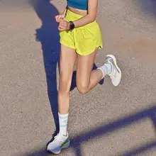 ウエストポーチ付きランニングパンツ【通気性・速乾・女性用・フィットネス】（セットアップ対応）