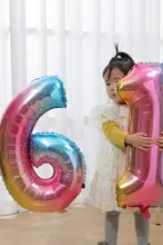 大号数字バルーン【成人用・子供用・婚礼・誕生日装飾】